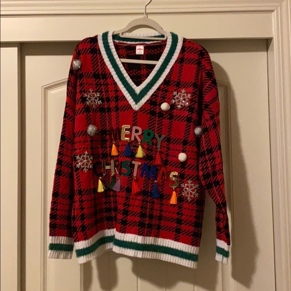 Holiday, sweater, Comfy, Christmas , Glitter
